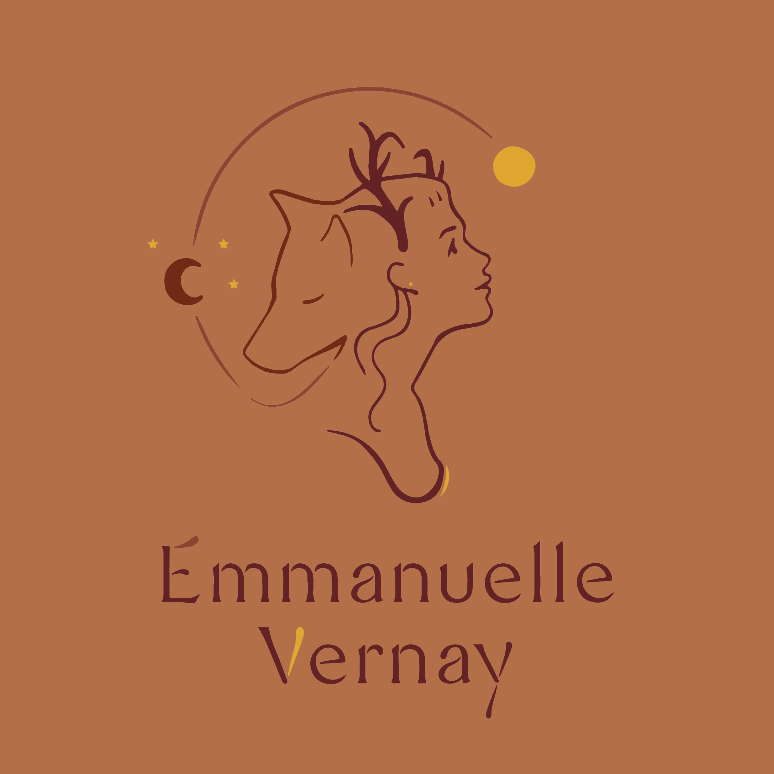Logo identitaire - Emmanuelle Vernay - Coach en introspection